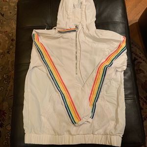 White rain quarter zip